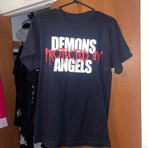 Vlone demons and angels t shirt